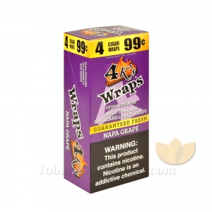 4KINGS WRAP GRAPE 30/4CT 4/99