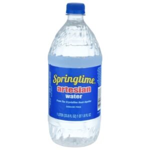 SPRINGTIME WATER 1 LITER 12CT