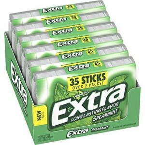 EXTRA SPEARMINT 35CT PACKS 6CT