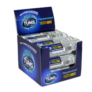 TUMS ULTRA 1000 PEPPEMNT 12CT