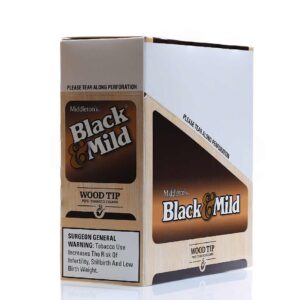BLACK & MILD WOOD TIP 10/5PK