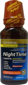 G/S NIGHT TIME LIQ CHERRY 8OZ