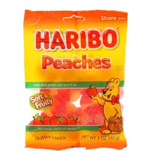 HARIBO PEACHES 50Z BAG