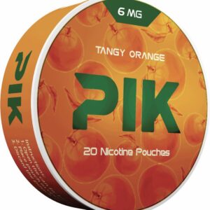 PIK NIC POUCH TANGY ORANGE 6MG 5CT