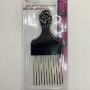AFRO PICK #2410 METAL
