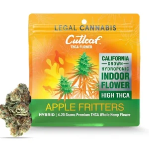 CUTLEAF THCA FLOWER APPLE FRITTERS 4.2G 10CT