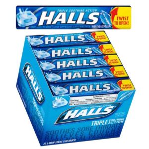 HALLS MENTHOL 20CT