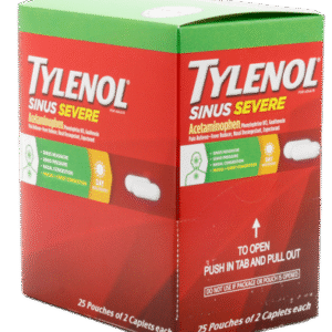 TYLENOL SEVERE SINUS 2PK 50CT
