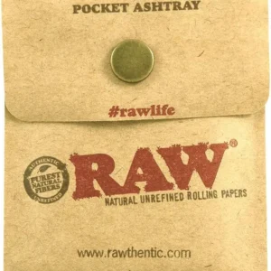RAW POCKET ASHTRAY 10CT
