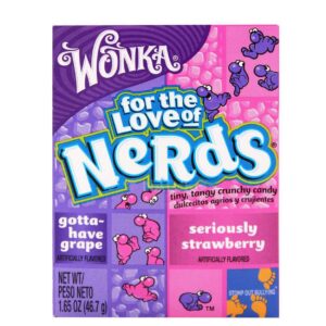 NERDS STRAW-GRAPE 36CT