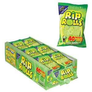 WARHEAD RIP ROLL GR APPLE 24CT