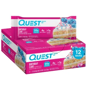 QUEST BIRTHDAY CAKE 12CT