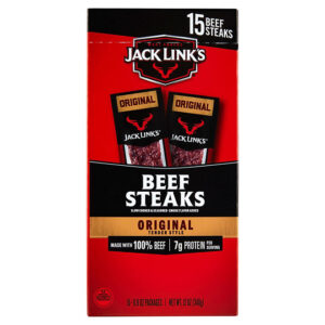JACK LINK'S ORIG BEEF STK 15CT