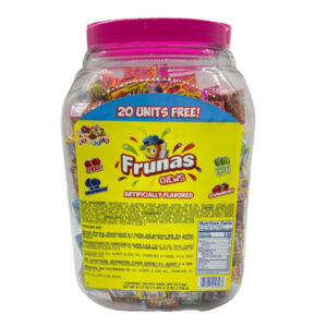 FRUNAS CHEWS MIXED FLAV 192CT