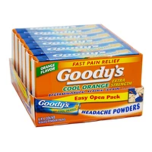 GOODY'S COOL ORANGE 6-4CT