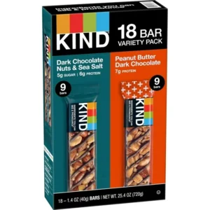 KIND BARS VARIETY PACK 18CT