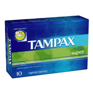 TAMPAX SUPER 10PK