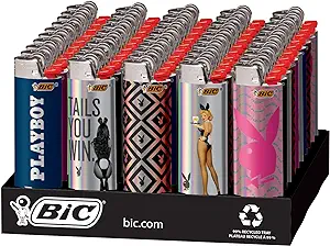 LIGHTER BIC PLAYBOY 50CT
