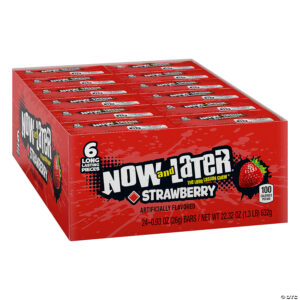 NOW & LATER STRAWBERRY 24CT