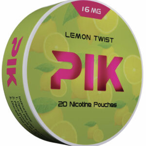 PIK NIC POUCH LEMON TWIST 16MG 5CT