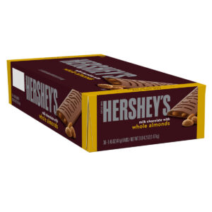 HERSHEY'S W/ALMONDS 36 CT