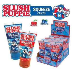 SLUSH PUPPY SQUEEZE CANDY 12CT