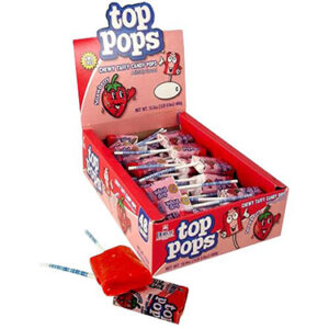 FLAT TOP POP STRAWBERRY 48CT