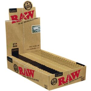 RAW CLASSIC PAPER 1-1/4 24CT
