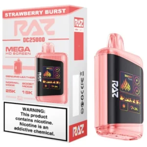 RAZ DC25000 STRAWBERRY BURST 5CT