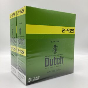 DUTCH CIG GREEN ENVY FUSION 2/1.29