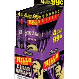 ZIG ZAG RILLO GRAPE 4/.99 15/4