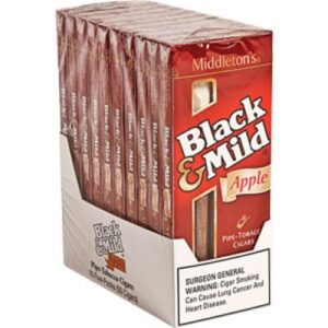 BLACK & MILD APPLE  10/5PK