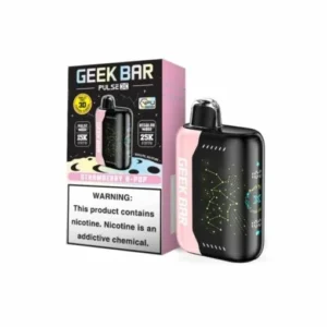 GEEK BAR 25000 STRAWBERRY BLOW POP 5CT