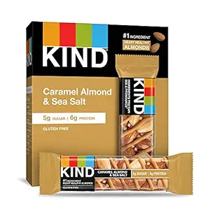 KIND BAR CARML ALMOND & SEA SALT 12CT