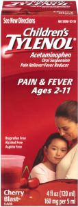 TYLENOL CHILD LIQUID 4 OZ