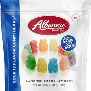 ALBANESE SOUR GUMMY BEAR 7.5OZ