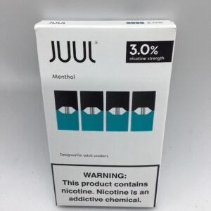 JUUL POD 4CT 3% MENTHOL