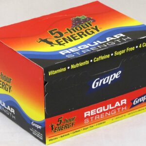 5 HR ENERGY GRAPE 12CT
