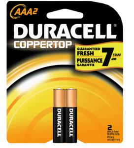 DURACELL  AAA  2PK
