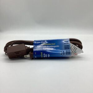 EXT CORD  9FT BROWN