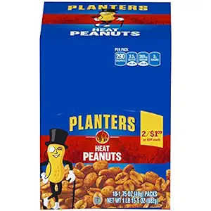 PLANTERS HOT SPICY HEAT 18CT