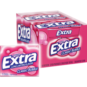 EXTRA CLASSIC BUBBLEGUM 10PK