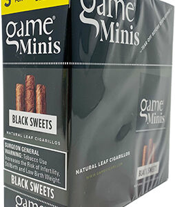 GAME MINIS BLACK 15/3PK $1.29