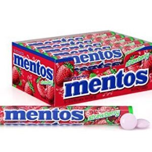 MENTOS STRAWBERRY 15CT