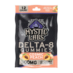 MYSTIC DELTA-8 PEACH 6CT