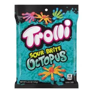 TROLLI SOUR OCTOPUS 4.25OZ BAG