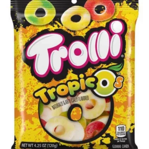 TROLLIE TROPIC O'S 4.25OZ BAG