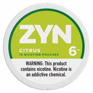 ZYN NIC PCH CITRUS 6MG 5CT