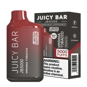 JUICY BAR 5000 VIRG TOBACCO 10CT