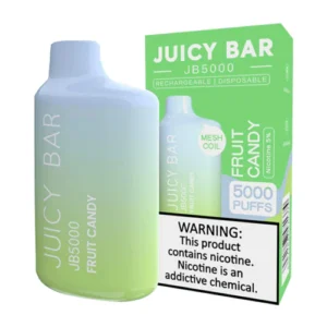 JUICY BAR 5000 FRUIT CANDY 10CT